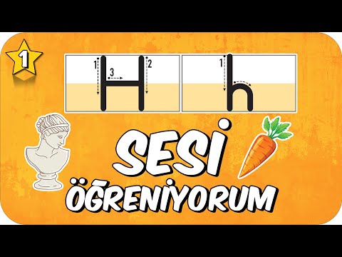 H Sesi Öğretimi 🥕 Okunuşu ve Yazılışı 🐓 1.Sınıf #2025