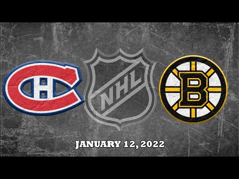 NHL Canadiens vs Bruins | Jan.12, 2022