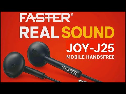 Faster Real Sound JOY-J25 | Mobile HandsFree Unboxing and Honest Review | @mirhacornerz