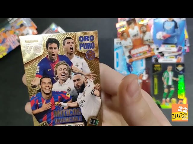 Vídeo relacionado con Oro Puro Miticos Invencible Carta Cromo 2025 2026 La Liga 25 26