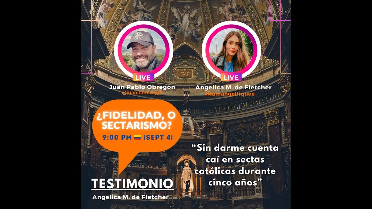 #sectas en la #iglesia #catolica #testimonio de ex integrante que por gracia de Dios logró salir