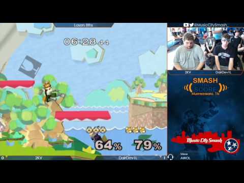 STS18 - 2KV (Sheik, Luigi) vs DairDev1L (Fox) - Melee Losers 8ths