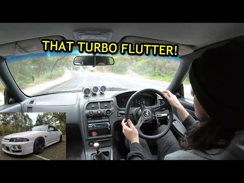 Modified R33 SKYLINE Goes Low BC RACING COILOVERS + Touge Session!