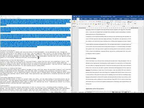 08/08/23 Review Paper Vlog Day 4 - Writing a Zero Draft Fast and Polishing with ChatGPT 영상 썸네일