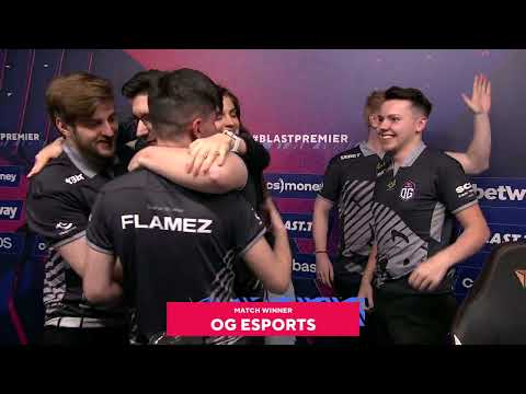 winning moment OG ESports vs ENCE