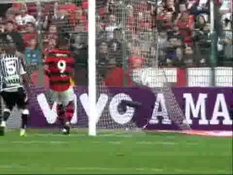 Figueirense 2 x 2 Flamengo - Gols -  Brasileirão 2011 -14/08/11