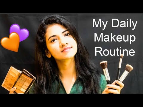 My Daily Office Look || Nude Make-up look ||