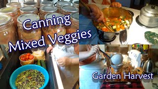 Canning Mixed Veggies | Garden Harvest