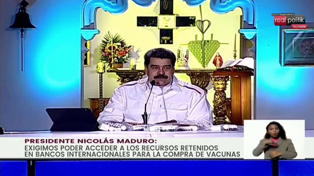 Venezuela: Nicolás Maduro ofrece petróleo a cambio de vacunas