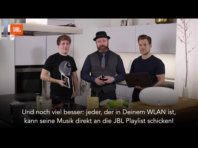 Video Teaser für JBL Playlist, der WLAN-Lautsprecher im Test