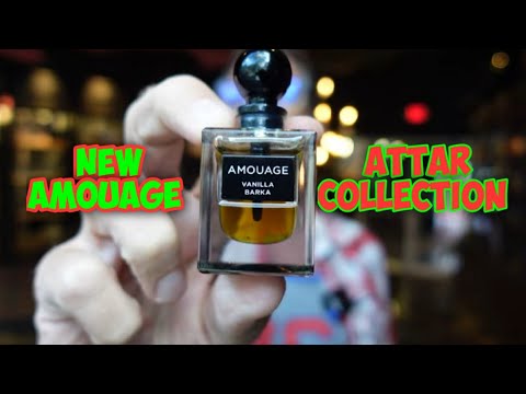 NEW ATTAR COLLECTION FROM AMOUAGE!  FIRST IMPRESSIONS!