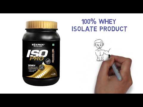 Six Pack Nutrition ISO PRO Whey Protein Isolate with Glanbia Ingredients