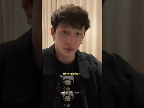 "Chan my mom is watching this live, can you introduce yourself?"