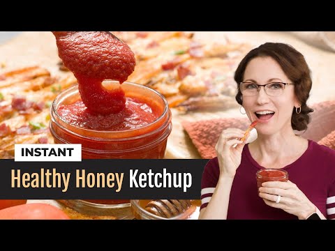 EASY Homemade Ketchup | Healthy with Honey and Garlic