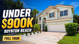 What $890K Buys in Boynton Beach | 3,018 Sq Ft Home Tour (Part 1)