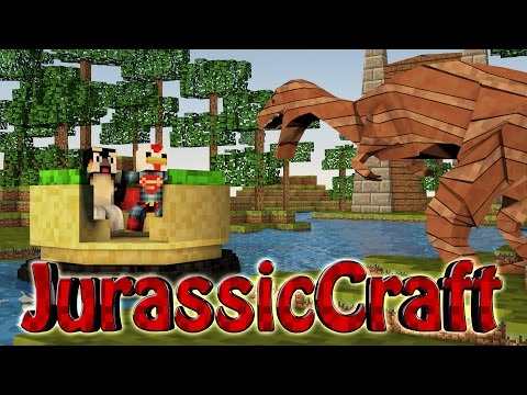 Minecraft Dinosaurs | Jurassic Craft Modded Survival Ep 30! "THE PARK TOUR"