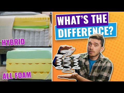 Hybrid vs Foam Mattress (Which Type Of Bed Is Best For You?)