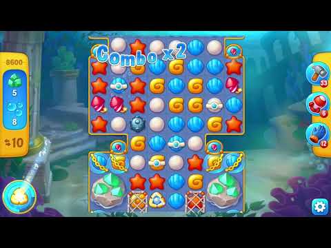 [FISHDOM Walkthrough] Level 8600 Hard