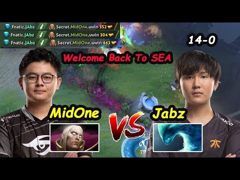 Fnatic Jabz - [Morphling] vs Midone - [Invoker] Welcome back To SEA Ranked Dota 2 7.22 Pro Gameplay