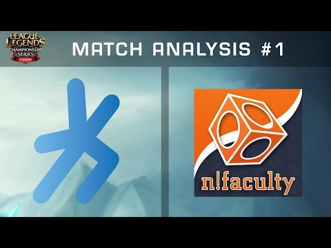 League of Legends Analysis - H2k Gaming vs. n!faculty - Game 1 - EU LCS Expansion Tournament