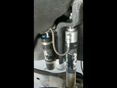 New 2019 F-250 Super Duty Fox Adjustable Shocks and Carli Leveling Spring Review with part numbers