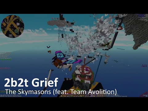 2b2t Community Channel - Minecraft 2b2t: Sky Masons (Full Grief)