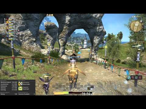 FFXIV Chocobo Racing: All R-160 courses