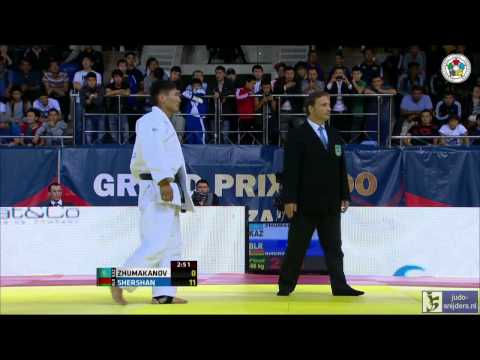 Judo 2013 Grand Prix Almaty: Zhuakanov (KAZ) - Shershan (BLR) [-66kg] final