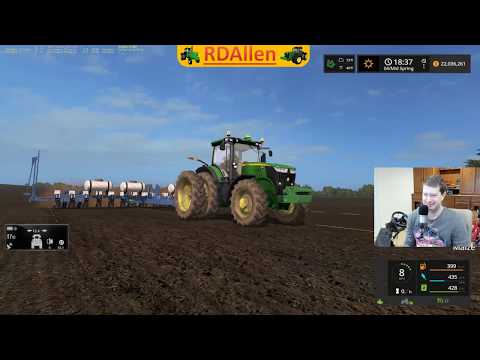 Planting with the Kinze, No Creek, FS17 RDAllen Live 04 14 2018