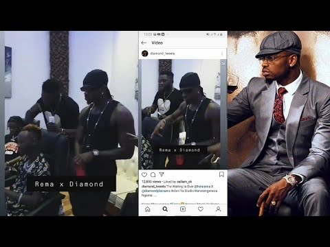 WHAAT!! DIAMOND bila kuogopa kamchukua REMA kutoka CLOUDS MEDIA na kumuingiza STUDIO