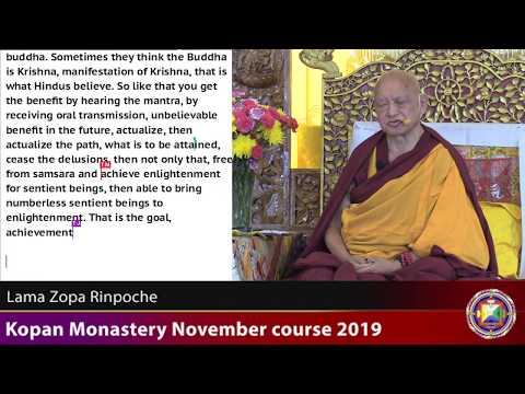 20191205 0900 LZR Kopan - Different ways to do walking meditation.Seeing everything as illusion