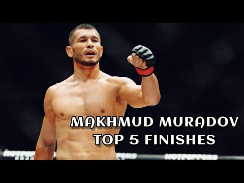 MAKHMUD MURADOV TOP 5 Finishes - Before UFC / Best Knockouts by Uzbek Monster [HD]