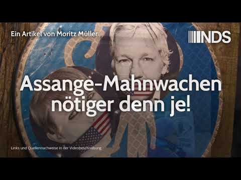 Assange-Mahnwachen nötiger denn je! | Moritz Müller | NachDenkSeiten-Podcast | 09.01.2020