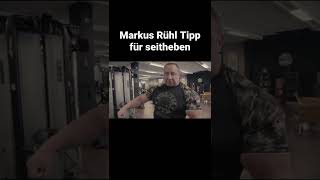 Markus Rühl Tipp für seitheben