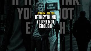 Let Them Lose You If They Don’t See Your Worth | Stoicism