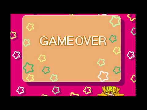 "Kirby Super Star" Music : 9 - Game Over & Victory