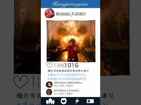 ド畜生過ぎるハリーポッター武勇伝ハリポタグラム #harrypotter