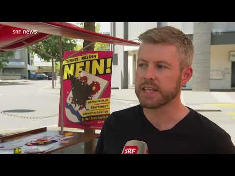 SRF, Schweiz Aktuell: Der Tunnelstreit in Rapperswil-Jona, 29.08.2023