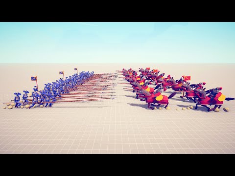 FLAG BEARER EVERY UNITS VS FLAG BEARER EVERY UNITS - Totally Accurate Battle Simulator TABS