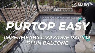 MAPEI PURTOP EASY 15Kg šedý