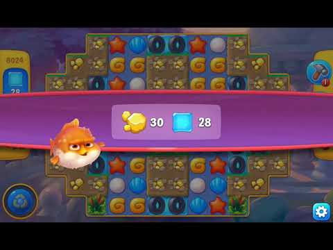 Fishdom 2021 - Level 6024   #playrix #fishdom #gaming