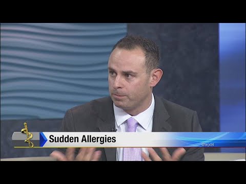 Sudden allergies