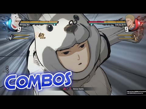 One Punch Man: A Hero Nobody Knows - Watchdog Man Combos
