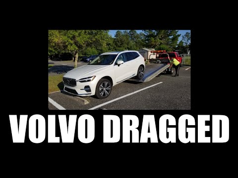 Volvo XC60 Dragged Onto Tow Vehicle by Osteen Volvo On Call