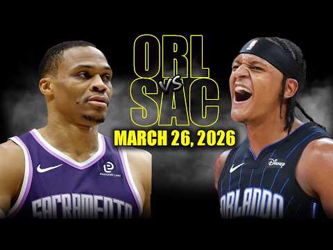 올랜도 VS 새크라멘토 121:117 NBA 하이라이트