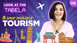 8. Sınıf İngilizce 7. Ünite Kelimeleri, Konu Anlatımı: TOURISM ✈️🌅🌞 | #8