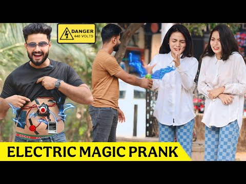 Electric ⚡️ Magic Prank on Strangers 😱@ThatWasCrazy