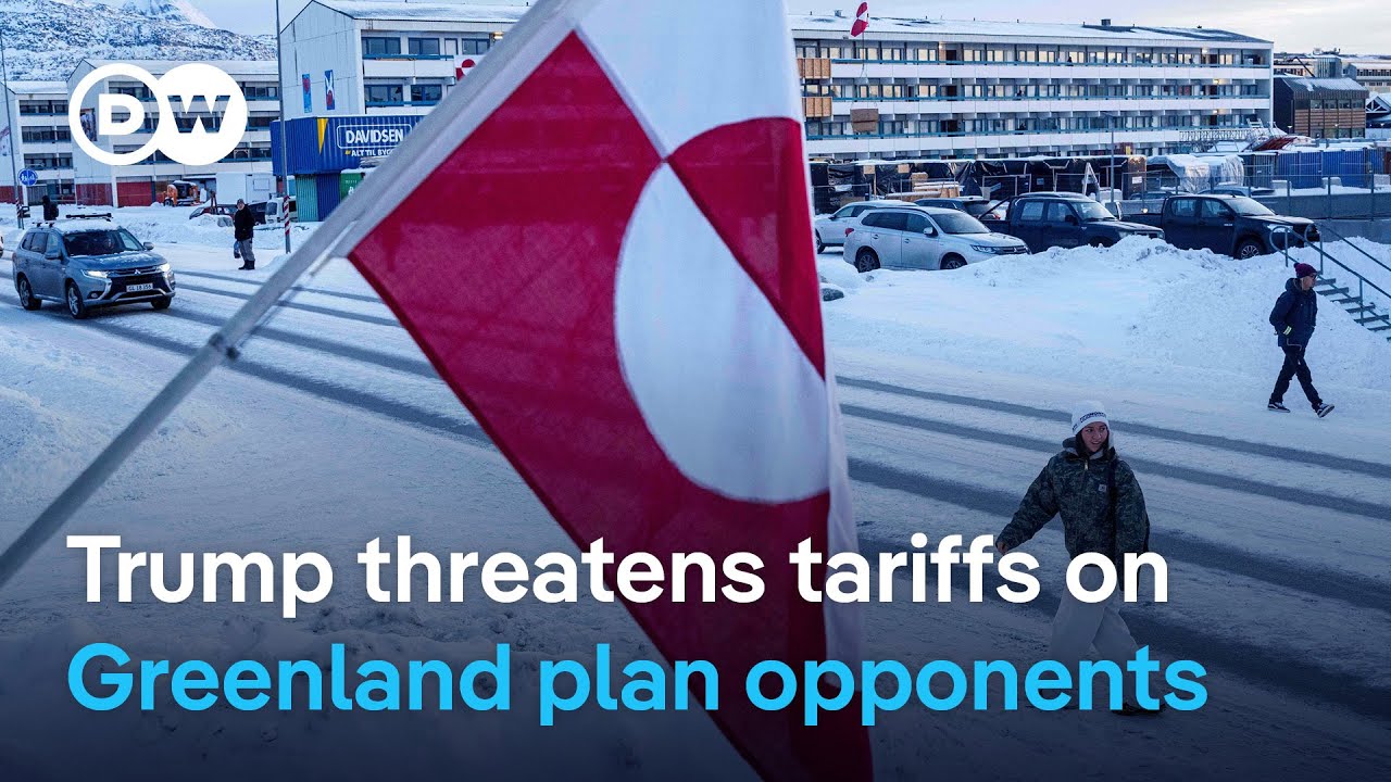 US delegation in Denmark to counter Trump's threats | DW News