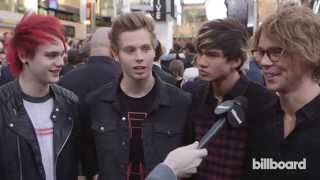 5 Seconds of Summer on the AMAs Red Carpet 2014