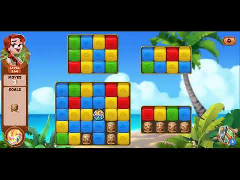 Lost Island Blast Adventure Level 144